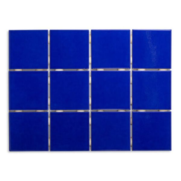 Revestimento Royal Bold Brilhante Azul 10x10cm 1,95m2 (Lote 14)
