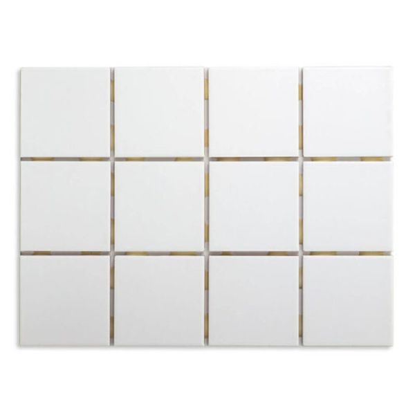 Revestimento White Bold Brilhante Branco 10x10cm 1,95m2 (Lote 68)