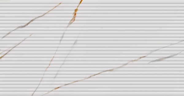 Revestimento Fileto Oro Retificado Acetinado Branco 39x75cm 2,06m2 (Lote 14)