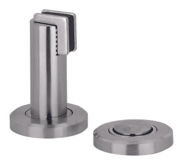 Prendedor Magnético para Porta Piso/Parede Inox 201 Cromado