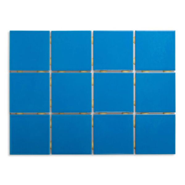 Revestimento Capri Bold Brilhante Azul 10x10cm 1,95m2 (Lote 28)