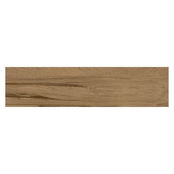 Porcelanato Soft Wood Retificado Acetinado Marrom 26x106cm 2,00m2 (Lote K0)
