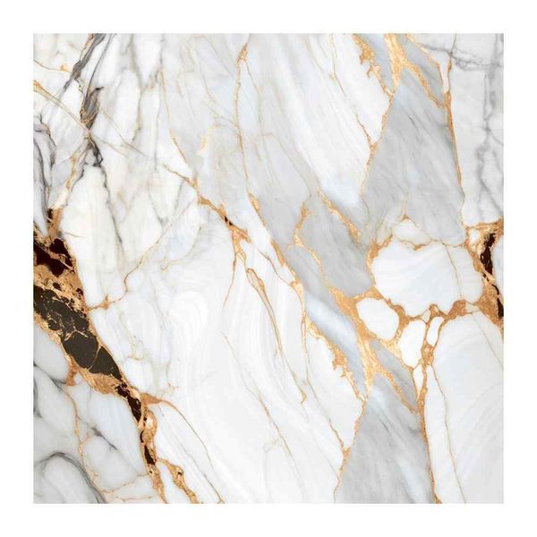 Piso Damasco Retificado Polido Branco 82x82cm 2,70m2 (Lote 22)