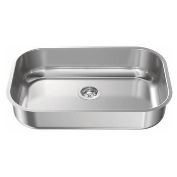 Cuba de Embutir Retangular Aço Inox Polido Ghelplus Cuba de Embutir Retangular 46x30x15cm Aço Inox Gheplus N1 Polido