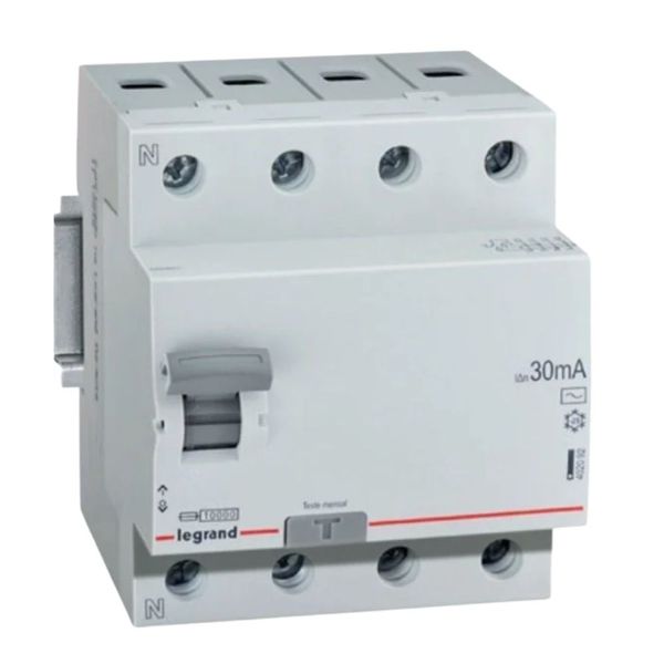 Interruptor Diferencial DR Tetrapolar 63A RXR6 30mA Legrand Interruptor Diferencial Tetrapolar DR 4P 63A 30mA Legrand
