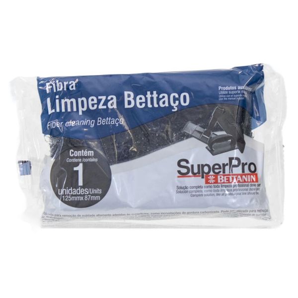 Fibra Limpeza Pesada Bettaço Preto Bettanin Pro