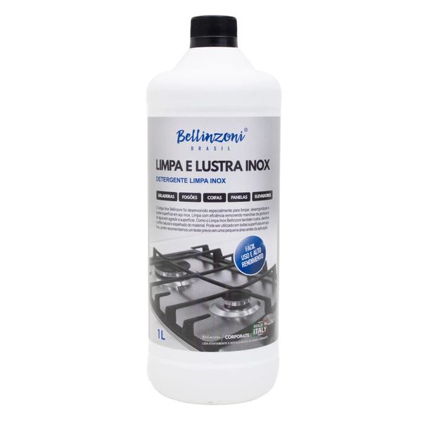 Limpa e Lustra Inox 1L Bellinzoni
