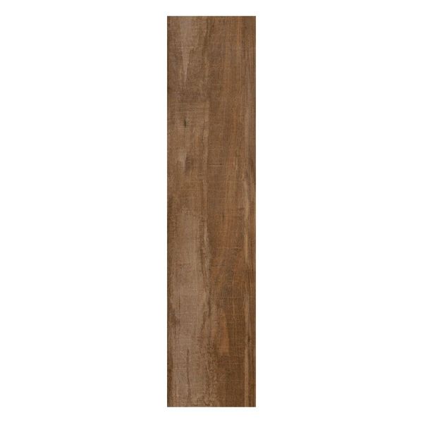 Porcelanato Cerato Retificado Acetinado Marrom 24x105cm 1,85m2 (Lote 30)